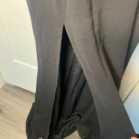 Dress The Population NWT Monroe Side Slit Gown Women's Size Large - Picture 7 of 10